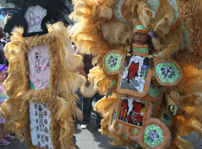 Mardi Gras 
 Indian